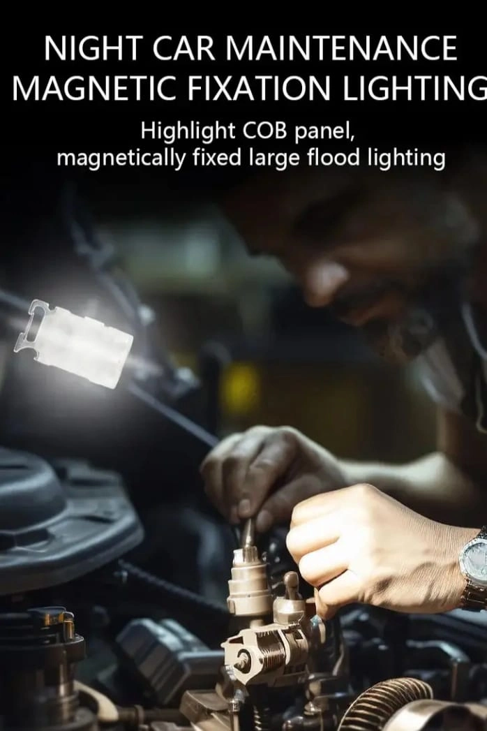 F.b.ı V15 Edc El Feneri 1200Lm Anahtarlık Işık Tip-C Şarj Edilebilir Taşınabilir Mini Torch ...
