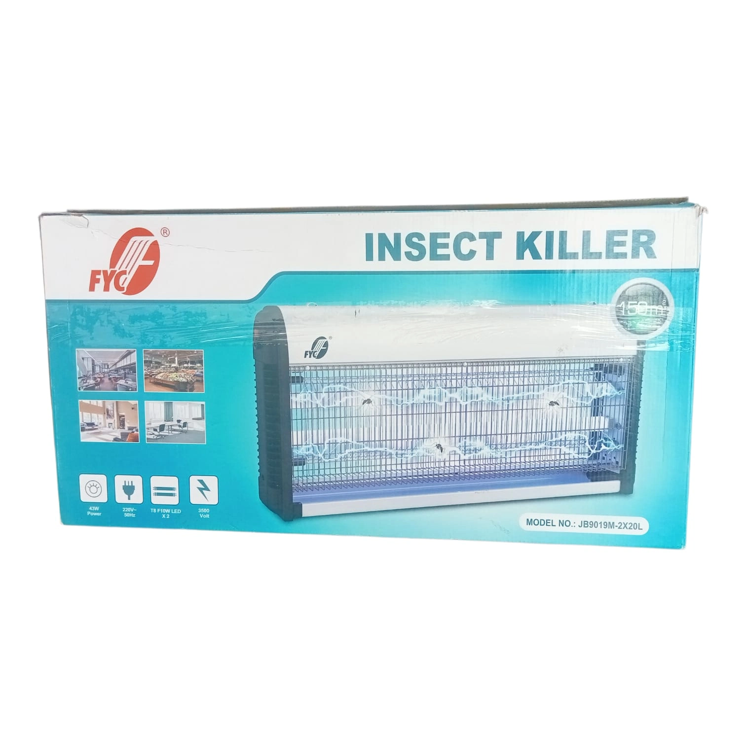 Fyc Jb9019M-2Xl20L Elektrikli Sinek Öldürücü Cihaz