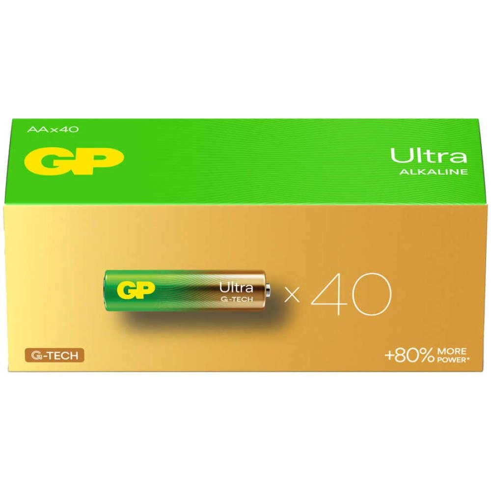 Gp Ultra Alkalin Aa Kalem Pil 40 Lı Paket