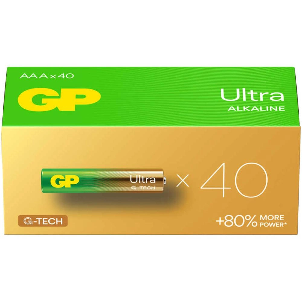 Gp Ultra Alkalin Aaa İnce Kalem Pil 40 Lı Paket
