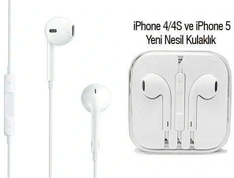 İphone 5 Kulaklık İphone 5/5S Uyumlu