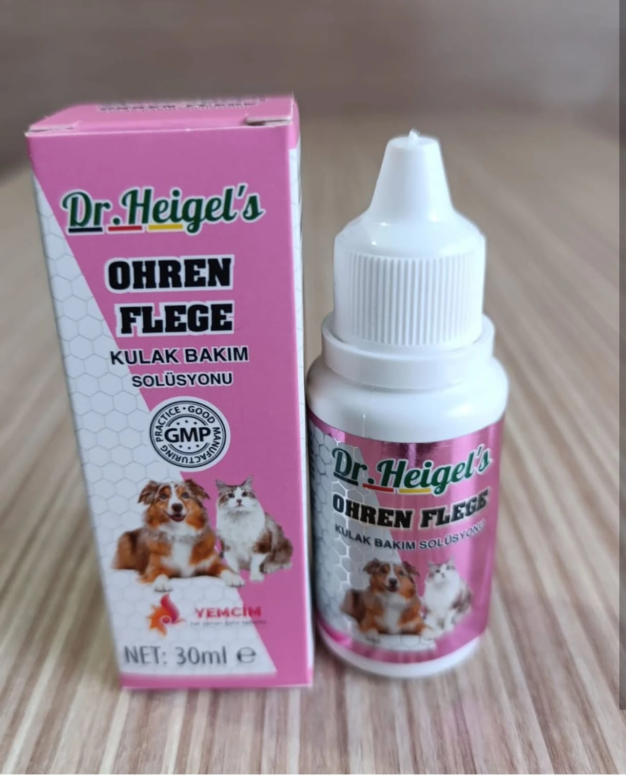 Kedi Kulak Temizleyici - Dr. Heigels  30Ml