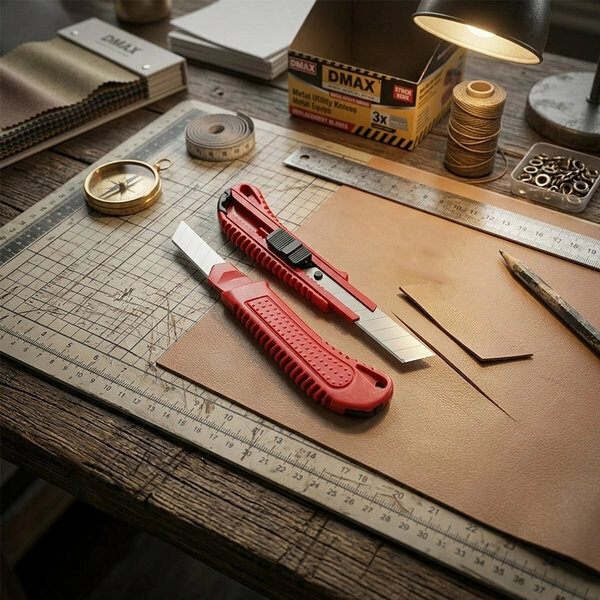 Metal Maket Bıçağı / Falçata - Otomatik Kilitli