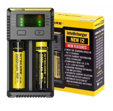 Nitecore New İ2 İntelli Charger Li-İon / Nı-Cd / Nı-Mh Pil Şarj Cihazı