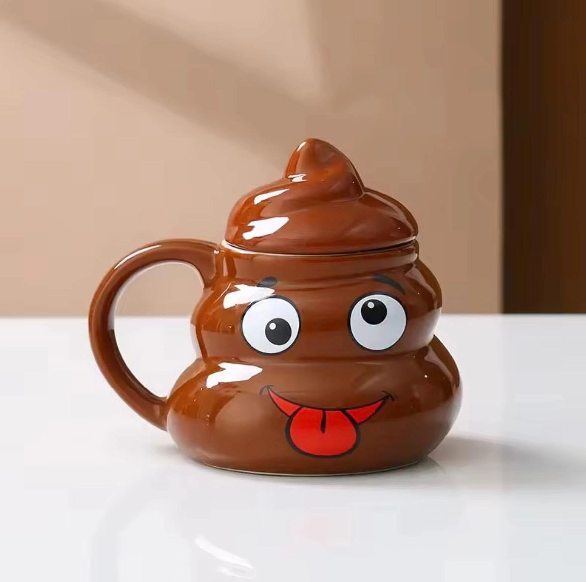 Şakacı Poo Kupa Bardak