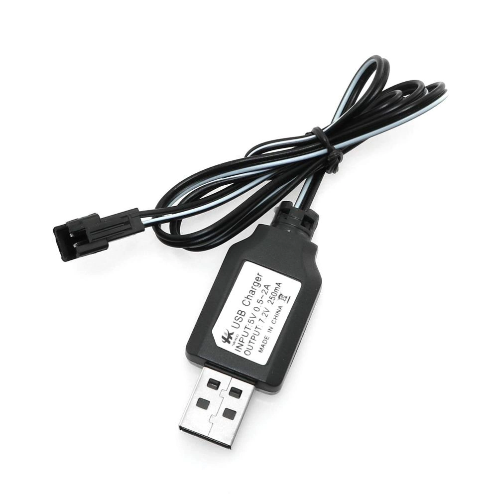 Sertec 7.2V Nı-Cd / Nı-Mh Oyuncak Bataryası Usb Şarj Kablosu