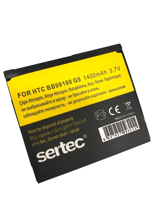 Sertec - Htc   G5 Nexus One / Bb99100 Uyumlu Batarya