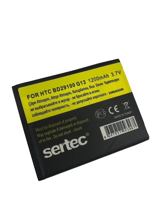 Sertec - Htc   Hd3 - G13 / Bd29100 Uyumlu Batarya