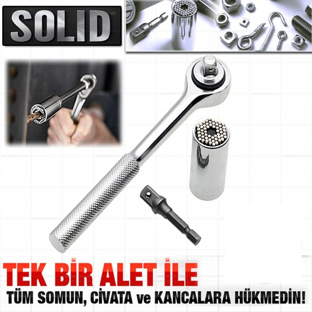 Solid Grip Akıllı Anahtar (Herşeye Uyumlu)