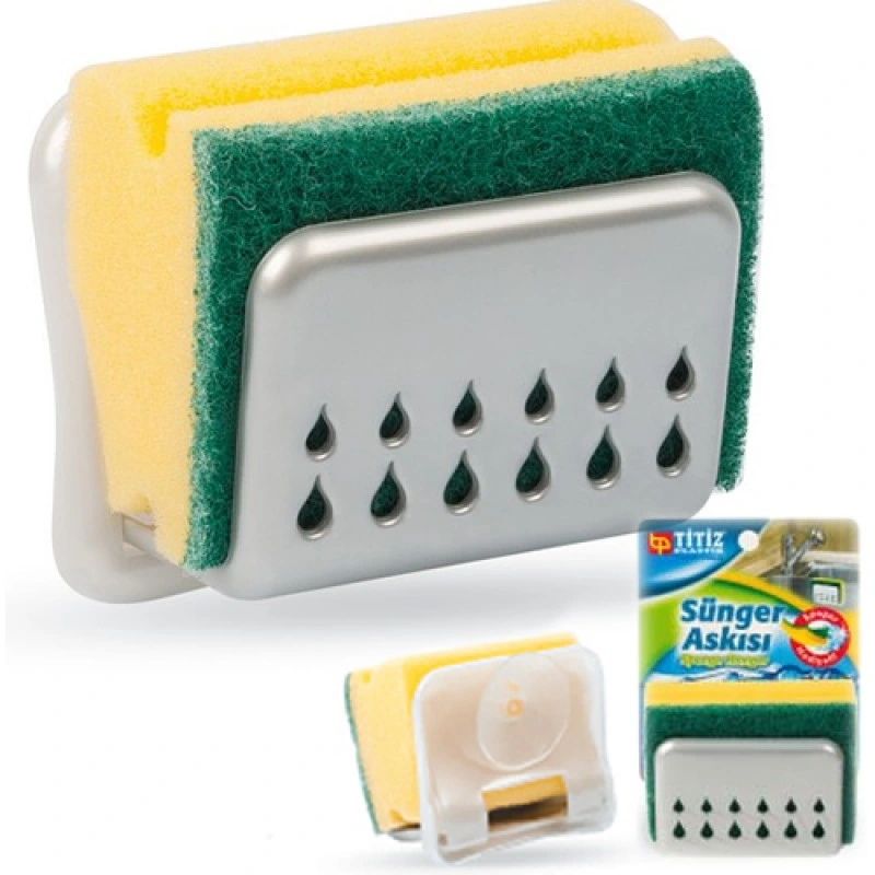 Sünger Askısı Sponge Hanger -Bulaşık Süngeri Askısı