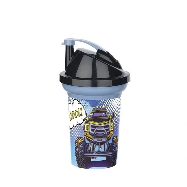 Tedy Pipetli Çocuk Içecek Bardağı Desenli Bardak 300Ml