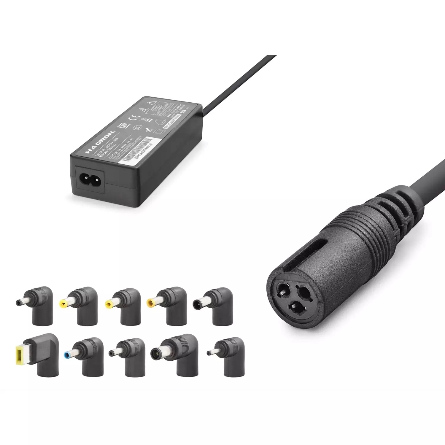 Tüm Laptoplara Uyumlu Universal Laptop Adaptörü 15-24V 90W 10 Ayrı Uç