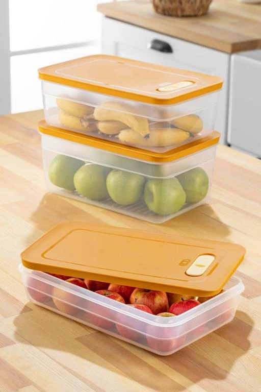 Tupper Model - Vakumlu - Mikrodalga Buzluk Saklama Kabı 3,8Lt
