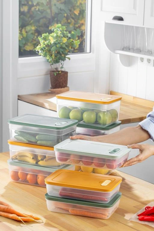 Tupper Model - Vakumlu - Mikrodalga Buzluk Saklama Kabı 3,8Lt