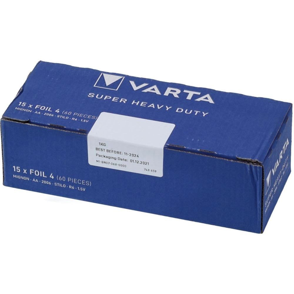 Varta  Aa Çinko Karbon Super Life  (60 Lı Paket)