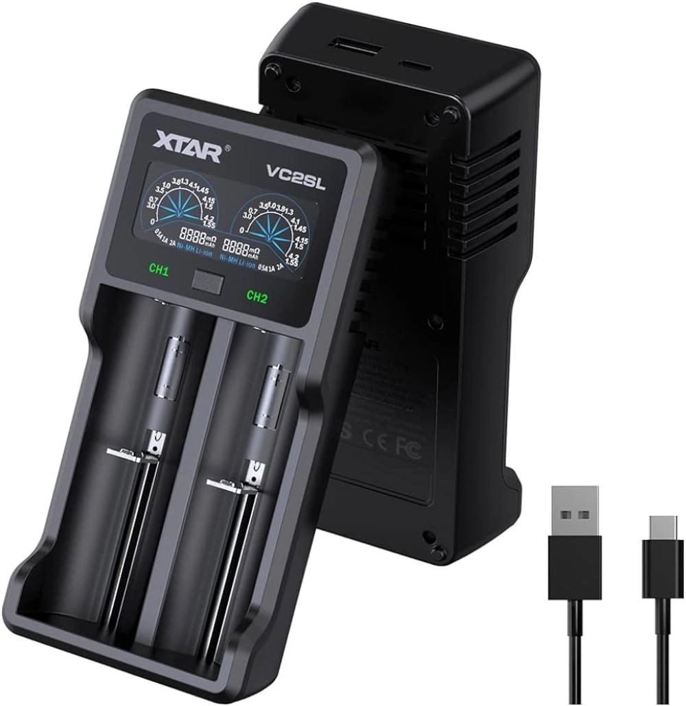Xtar Vc2Sl İkili Li-İon / Nı-Cd / Nı-Mh Pil Şarj Cihazı