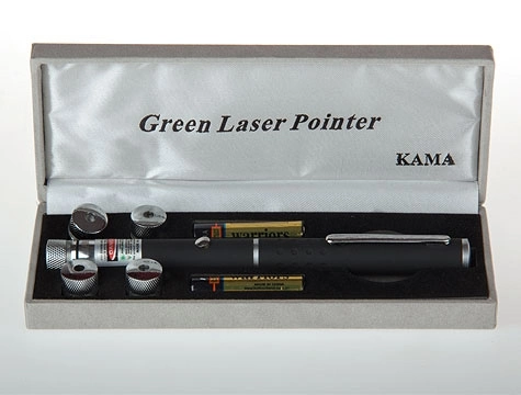 Yeşil Lazer Pointer 50 Mw 15 Km Etkili (5 Başlıklı)