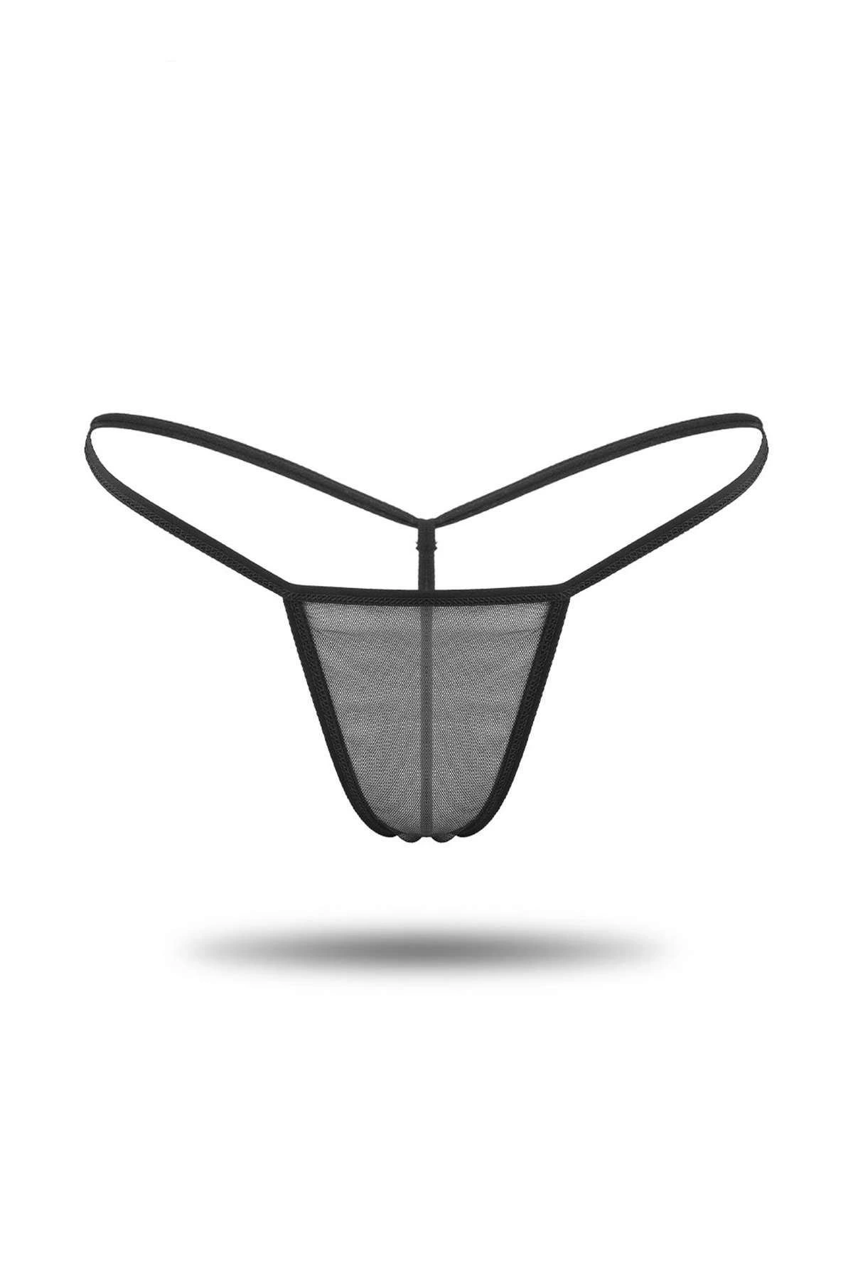 Leyna Si̇yah Tül Tanga Tm1114