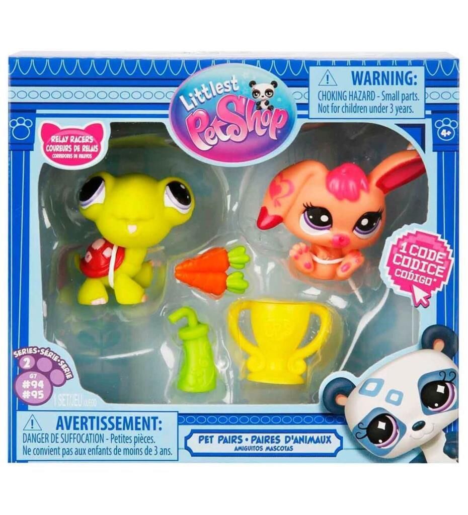 00587 - Li̇ttlest Pet Shop 2 Li̇ Fi̇gür Set