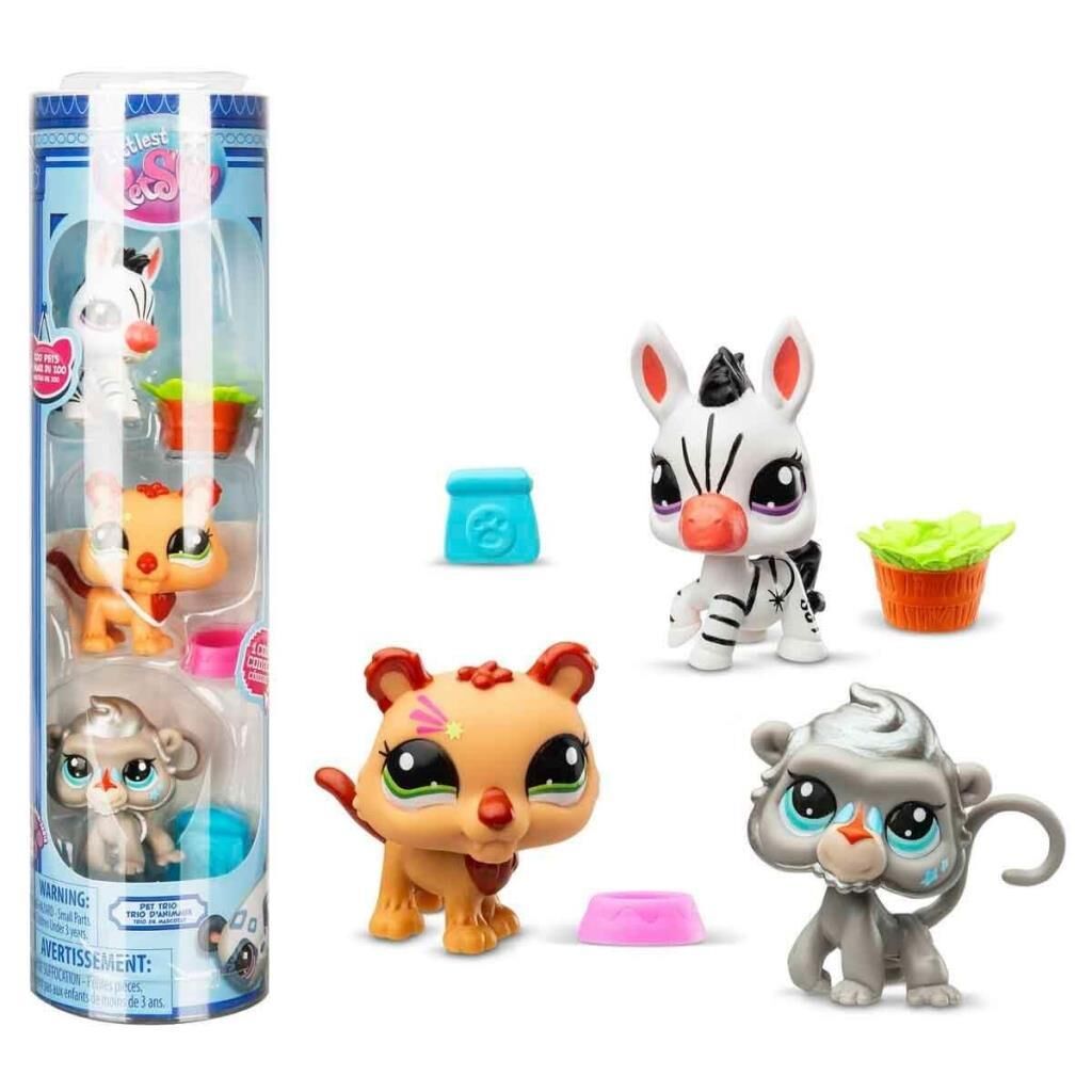 00597 - Li̇ttlest Pet Shop 3 Lü Fi̇gür Set