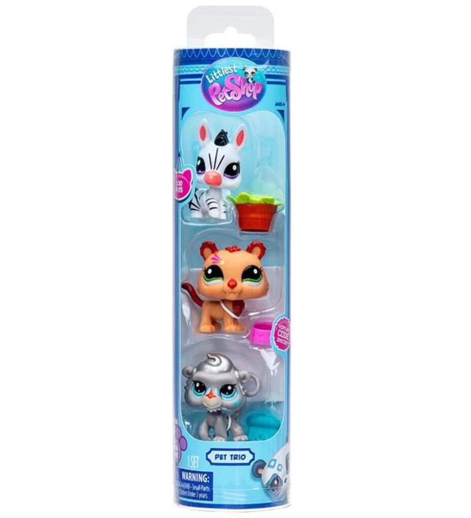 00597 - Li̇ttlest Pet Shop 3 Lü Fi̇gür Set