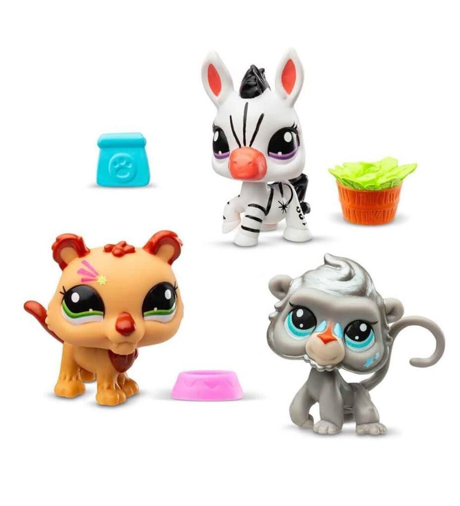 00597 - Li̇ttlest Pet Shop 3 Lü Fi̇gür Set