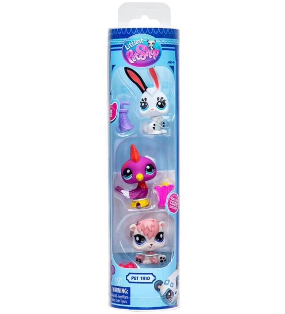 00598 - Li̇ttlest Pet Shop 3 L&uuml; Fi̇g&uuml;r Set