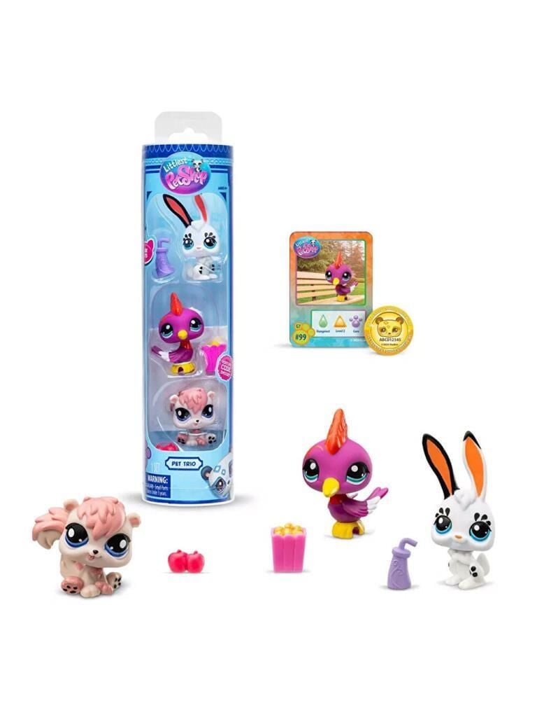 00598 - Li̇ttlest Pet Shop 3 L&uuml; Fi̇g&uuml;r Set
