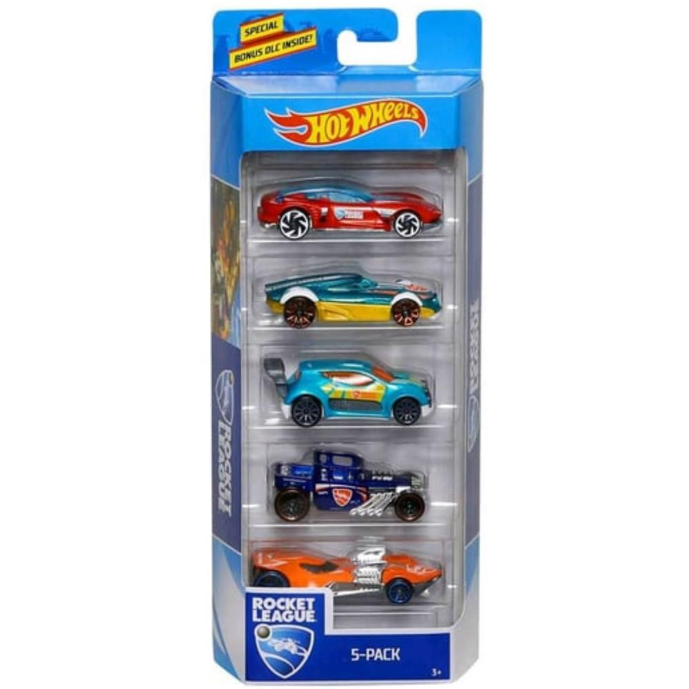 01806-Toplu - Hotwheels 5Lı Araba Setı