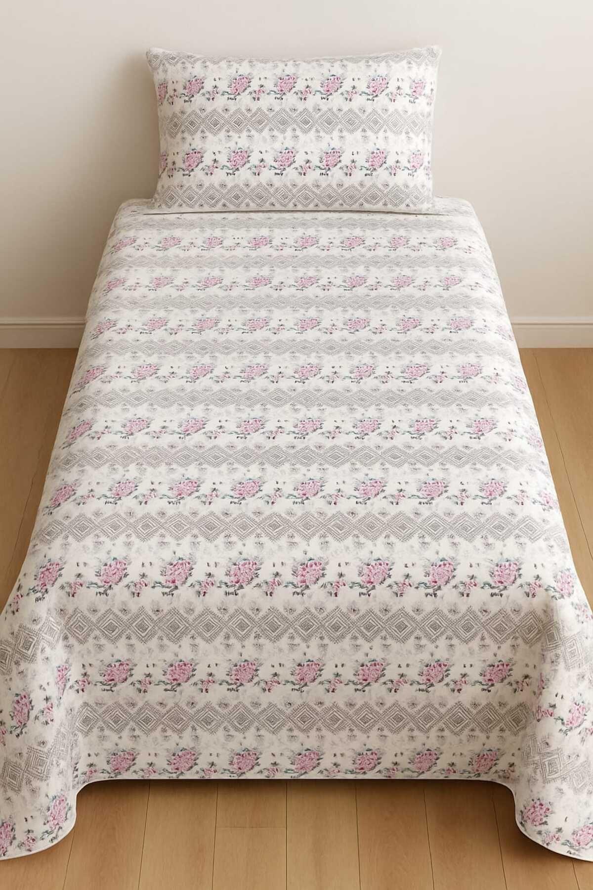 %100 Pamuk Kapi̇tone Tek Ki̇şi̇li̇k Pi̇ke Seti̇