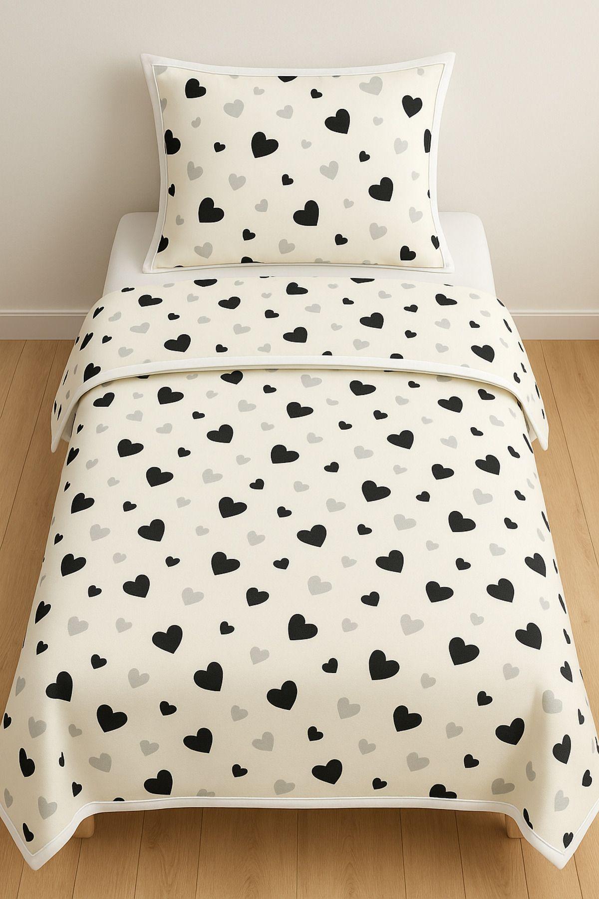 %100 Pamuk Tek Ki̇şi̇li̇k Kapi̇tone Pi̇ke Seti̇