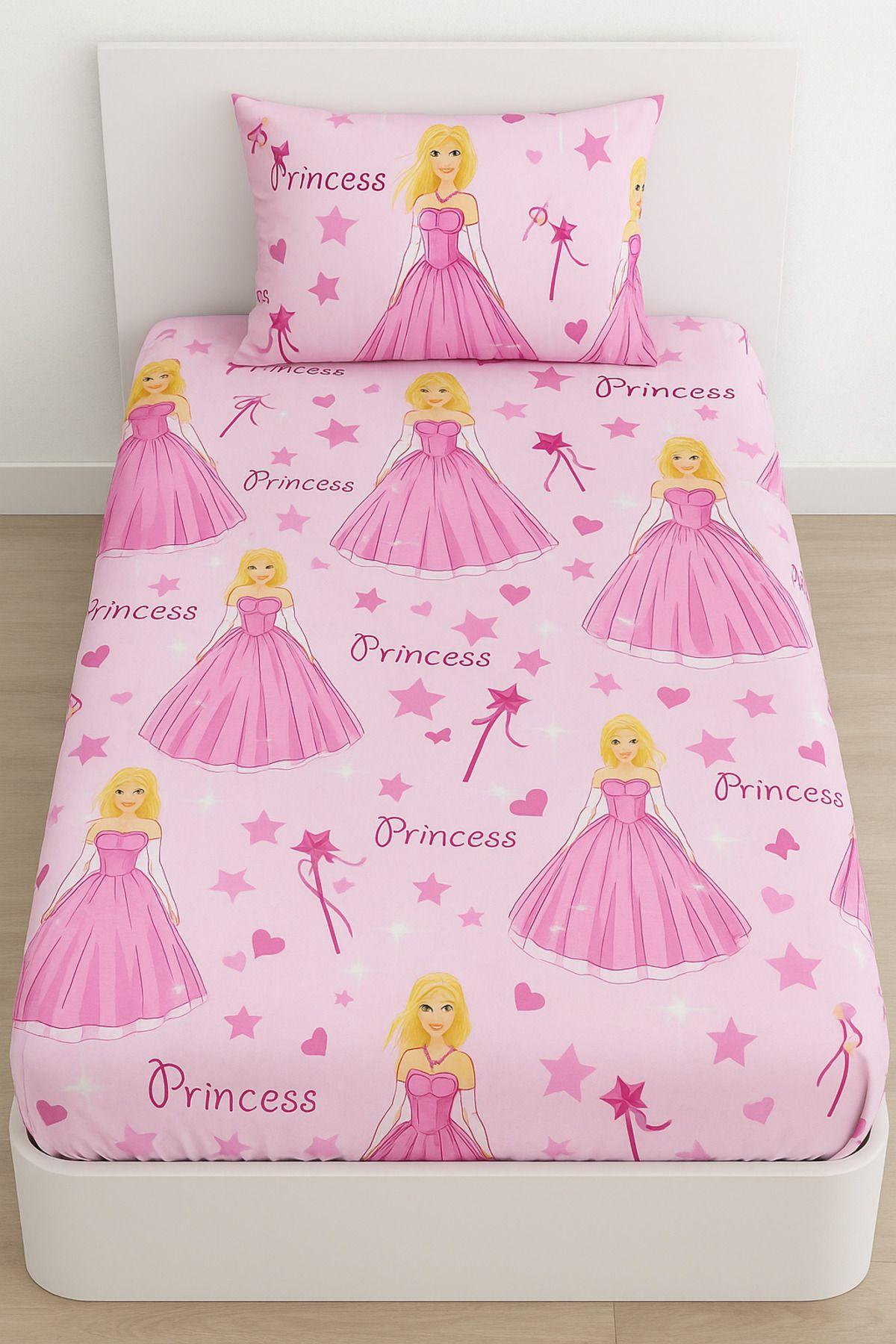 %100 Pamuk Tek Ki̇şi̇li̇k Lasti̇kli̇ Çarşaf