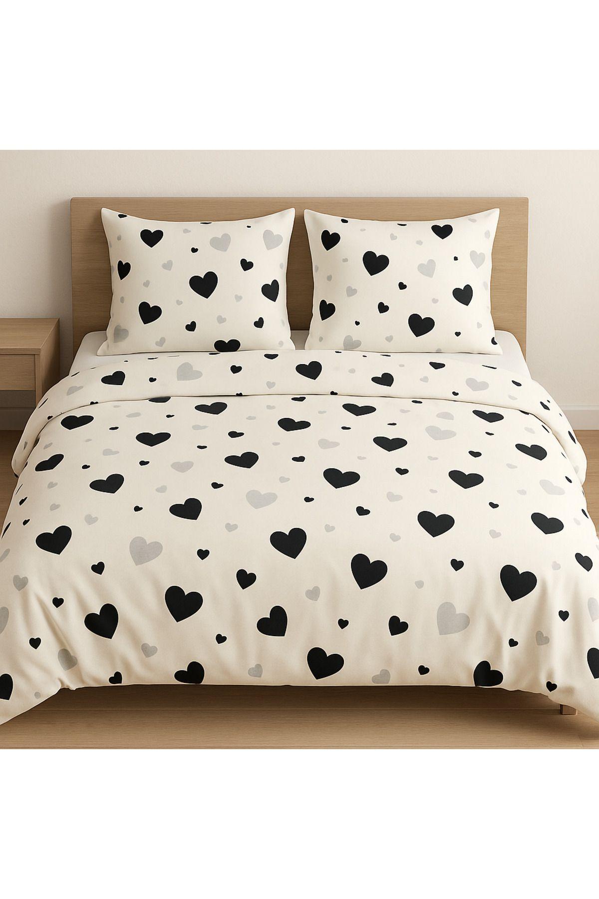 %100 Pamuklu Çi̇ft Ki̇şi̇li̇k Nevresi̇m Seti̇