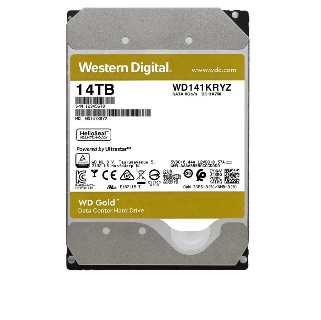 14Tb Wd Gold Enterprıse 7200Rpm Sata3 512Mb Wd142Kryz