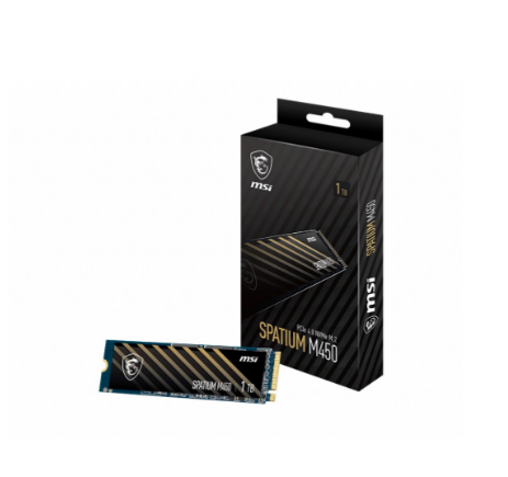 1Tb Msı Ssd Spatıum M450 Nvme M.2 3600/3000Mb/S