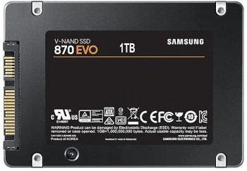1Tb Samsung 870 560/530Mb/S Evo Mz-77E1T0Bw Ssd