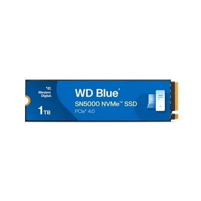 1Tb Wd Blue Sn5000 M.2 Nvme 5150/4900Mb/S Wds100T4B0E Ssd