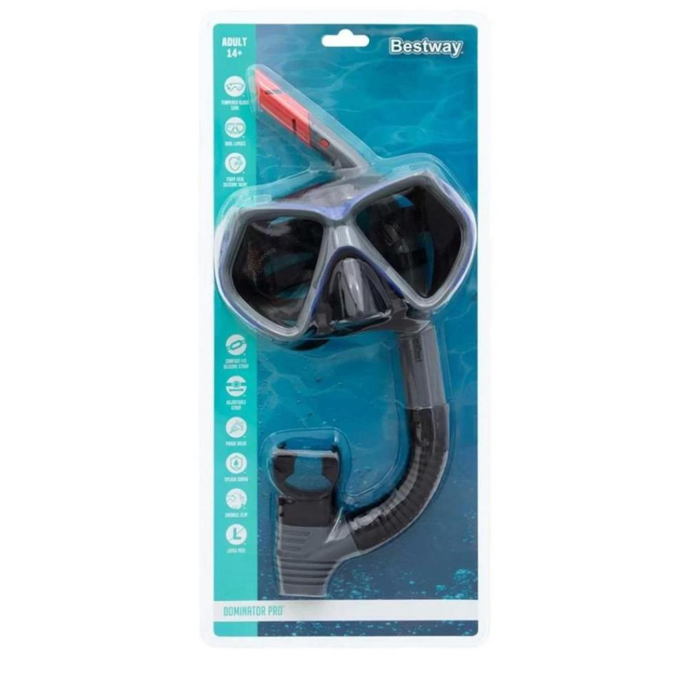 24069 - Bestway Maske Snorkel Temp Sılıkon  6