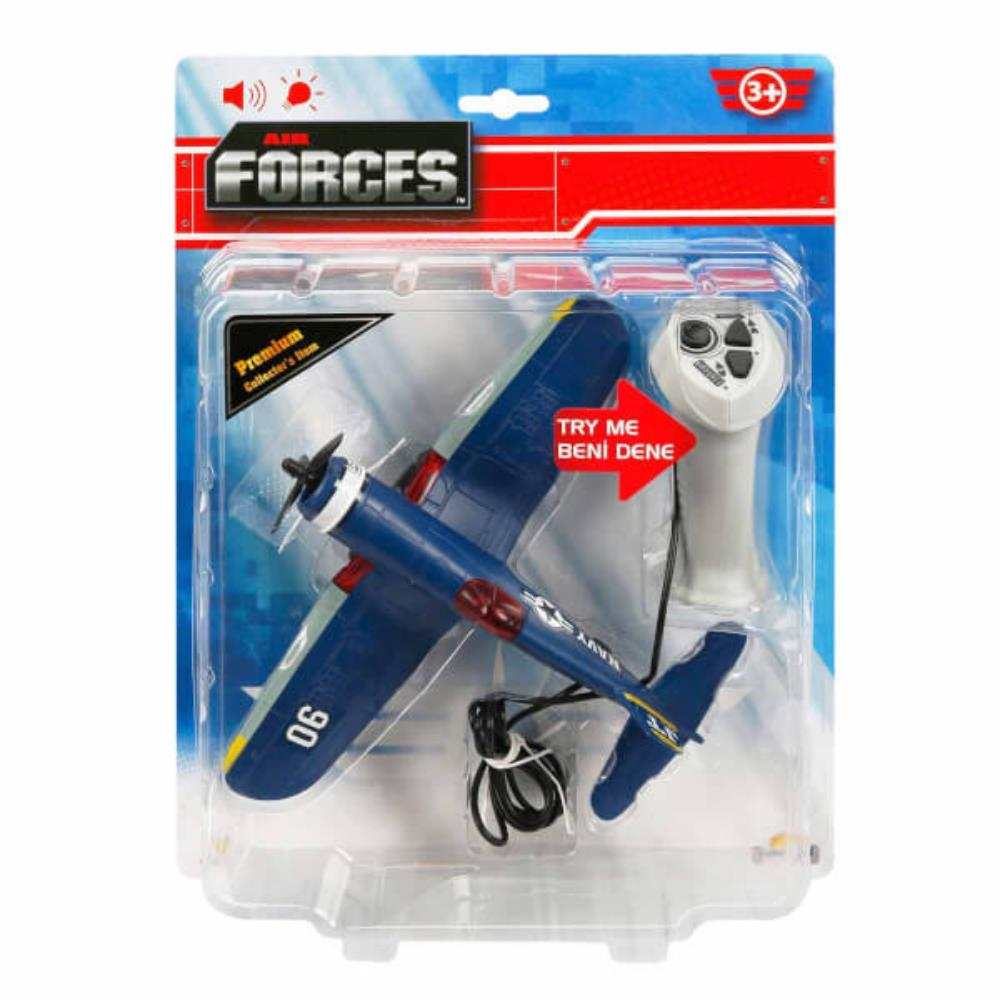 2971-6T - Uçak Pervaneli̇ Bıg Hog Kablo Kumandalı Ses/Işık  Kartela