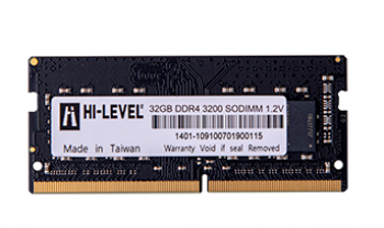 32Gb Ddr4 3200Mhz Sodımm 1.2V Hlv-Sopc25600D4/32G Hı-Level