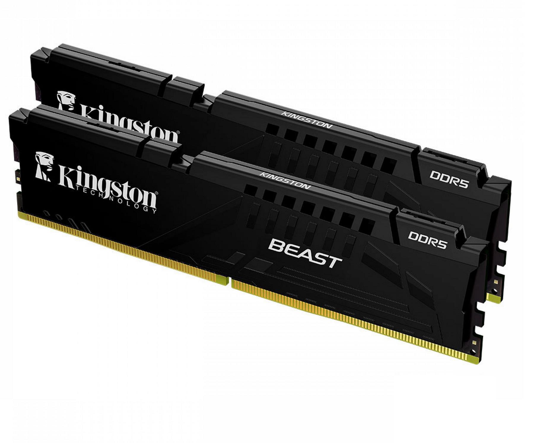 32Gb Ddr5 Cl30 6000Mt/S Kf560C30Bbek2-32Tr Kıngston Beast 2X16G