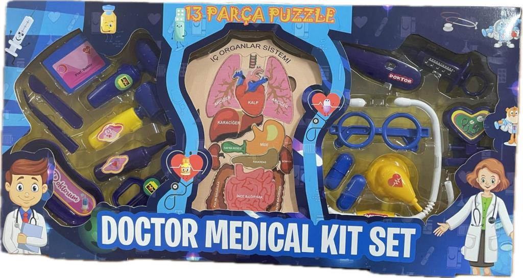 5011 - 13 Parça Puzzle Doktor Seti̇
