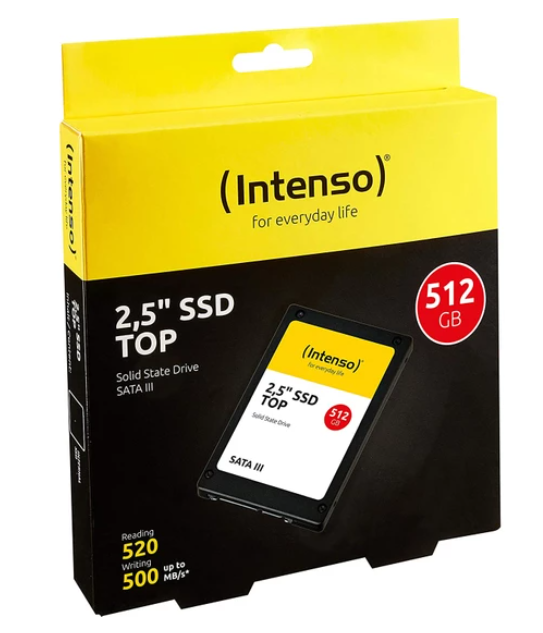 512Gb Intenso 3812450 2.5&Quot 520/500Mb/S Ssd