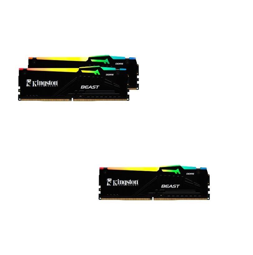 64Gb Ddr5 Cl32 Kf564C32Bbek2-64Tr Kıngston Beast 2X32G