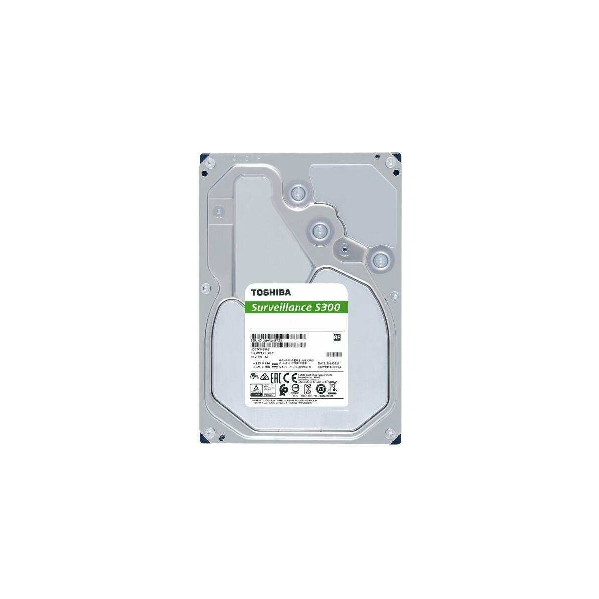 6Tb Toshıba 5400Rpm S300 Pro Sata3 256Mb 7/24 Hdwt860Uzsva 3 Yıl Garanti̇