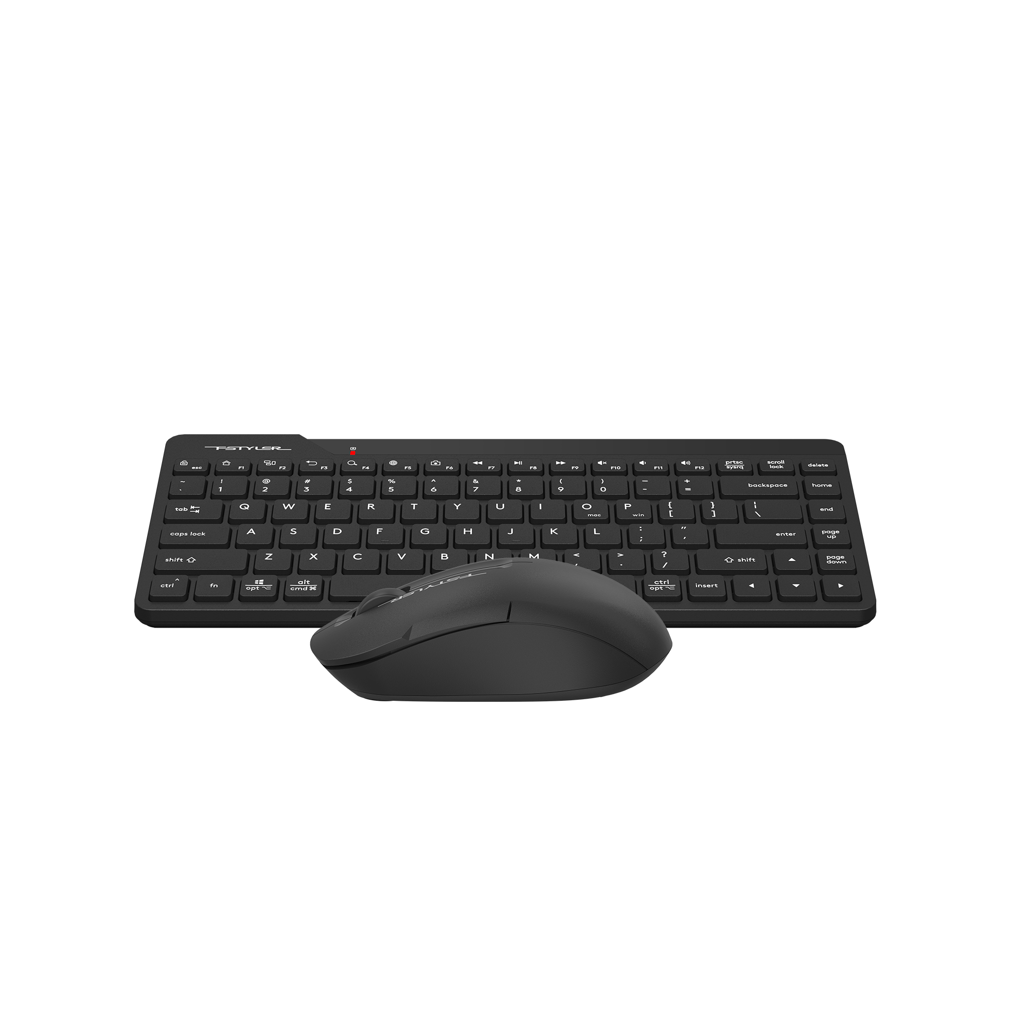 A4 Tech Fg2200 Aır2 2.4 Si̇yah Qmi̇ni̇ Fn-Mm Kablosuz Sessi̇z Set