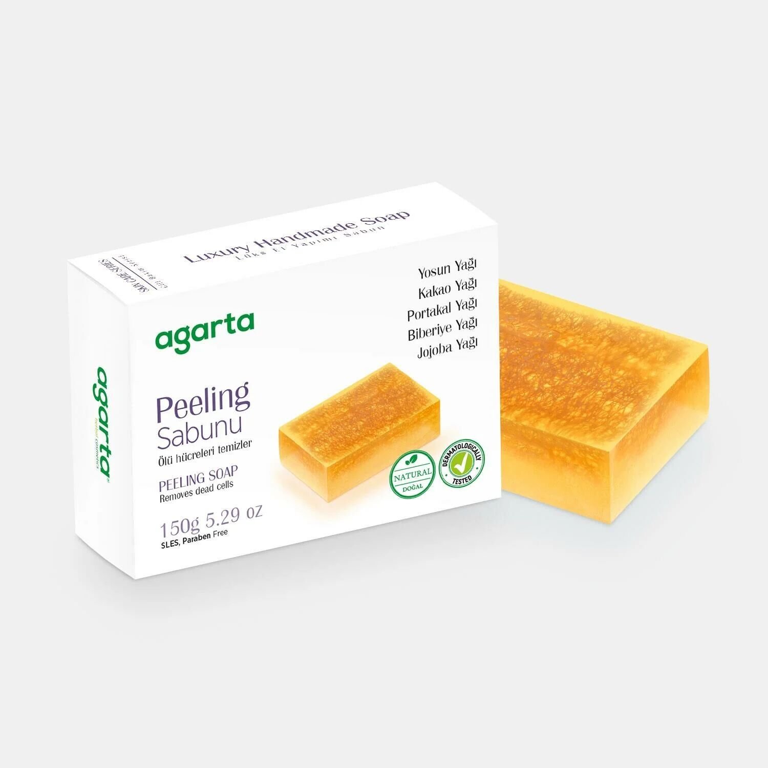 Agarta Ci̇lt Bakım Sabunu 150 Gr Peeli̇ng