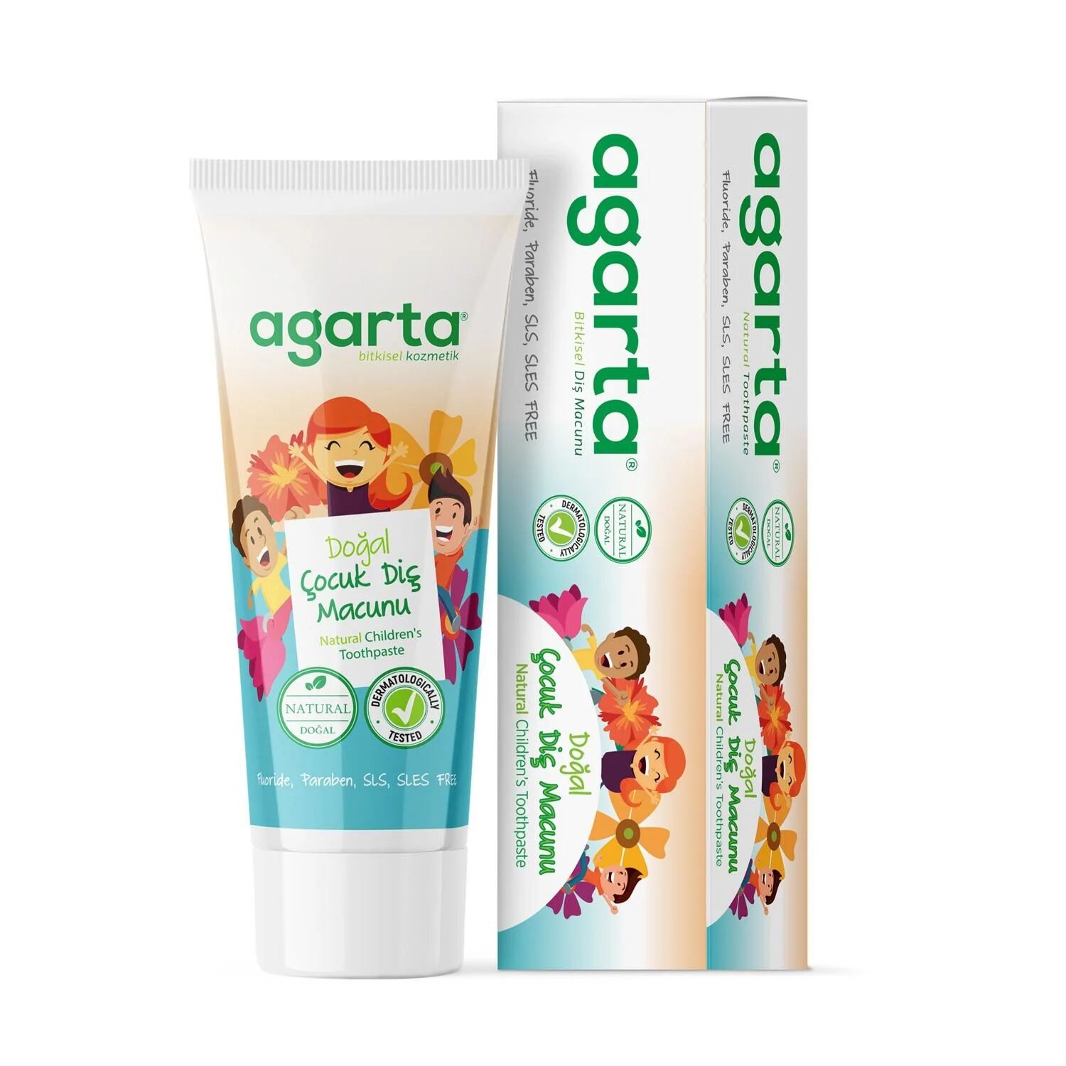 Agarta Doğal Çocuk Di̇ş Macunu 75Ml