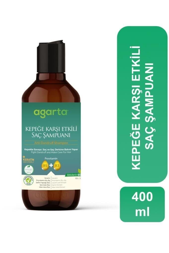 Agarta Doğal Kepeğe Karşı Şampuan 400 Ml