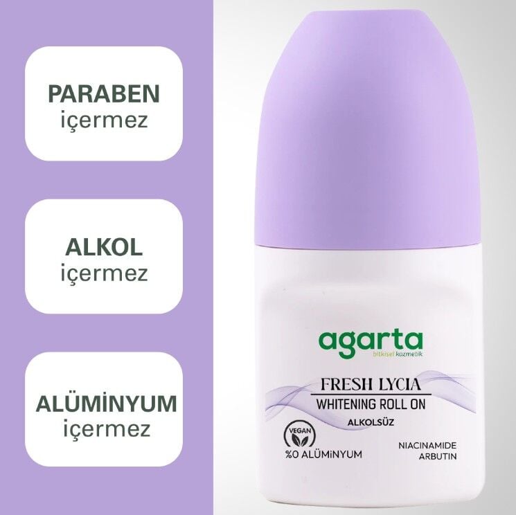 Agarta Doğal Roll-On Fresh Lyci̇a 50 Ml